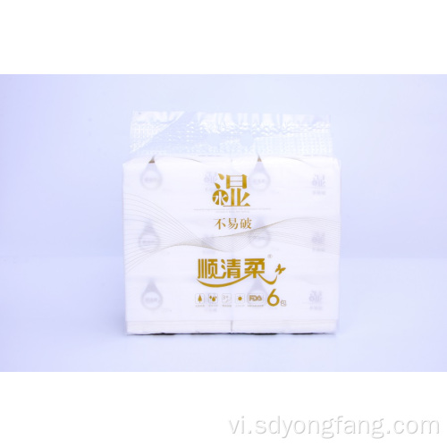 Giấy lau mặt Soft Pack với Grace